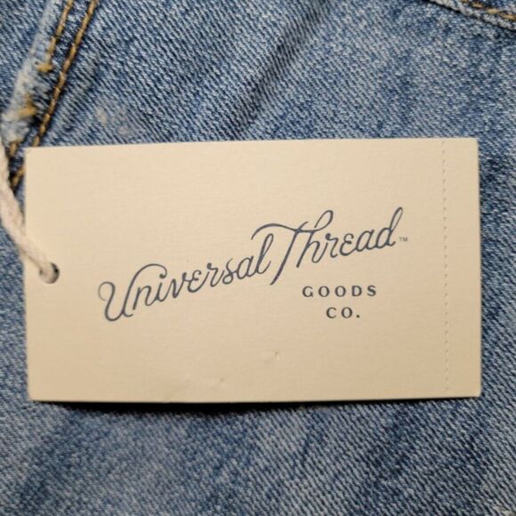 Universal Thread Distressed High-Rise Shortie Shorts Sz 16 - Picture 6 of 9